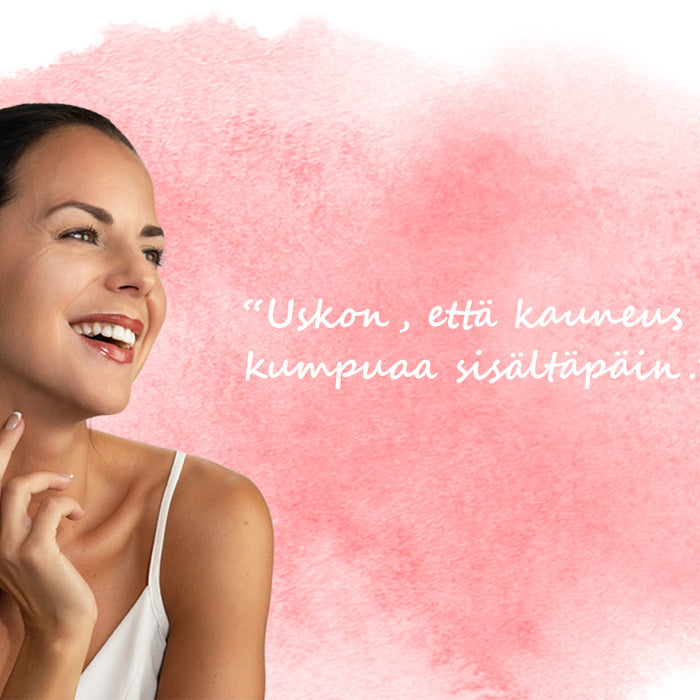 Satu Tuomiston kauniin ihon salaisuus