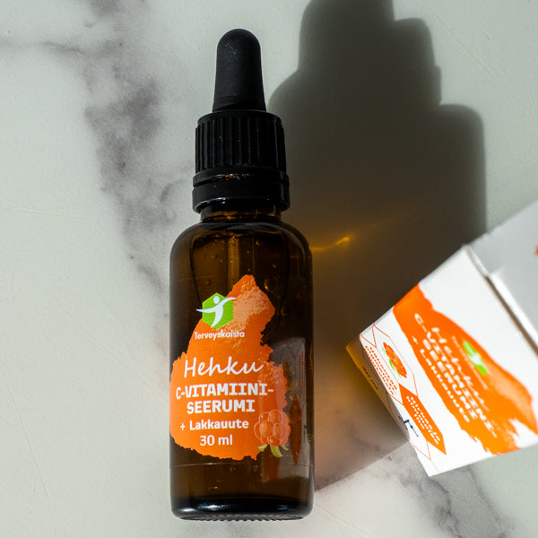 Hehku C-vitamiiniseerumi + Lakkauute 30 ml