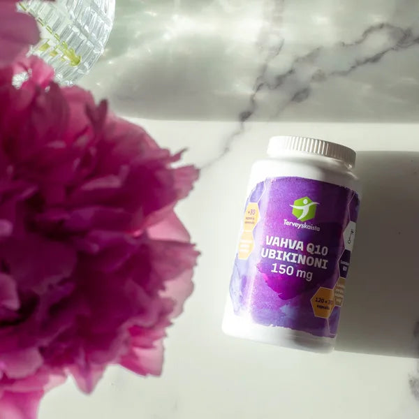 Ubikinoni 150 mg, +30 kaps. kaupan päälle!