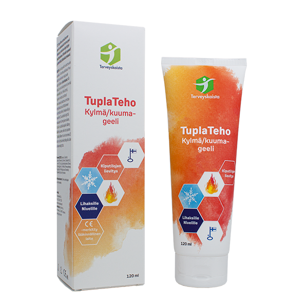 TuplaTeho Kylmä/kuumageeli 120 ml 3 kpl PAKETTITARJOUS!