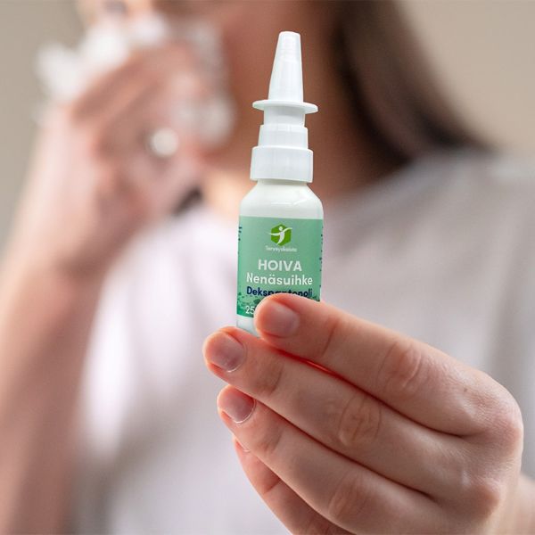 Terveyskaista HOIVA® Dekspantenoli Nenäsuihke 25 ml